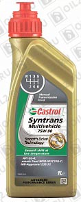 Трансмиссионное масло CASTROL Syntrans Multivehicle 75W-90 1 л.