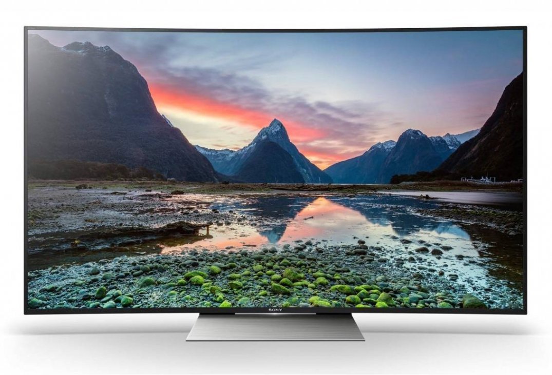 изогнутый телевизор sony