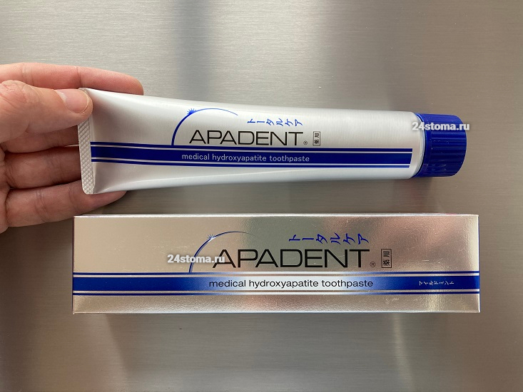 Зубная паста Apadent Total Care (большая туба объемом 120 г)