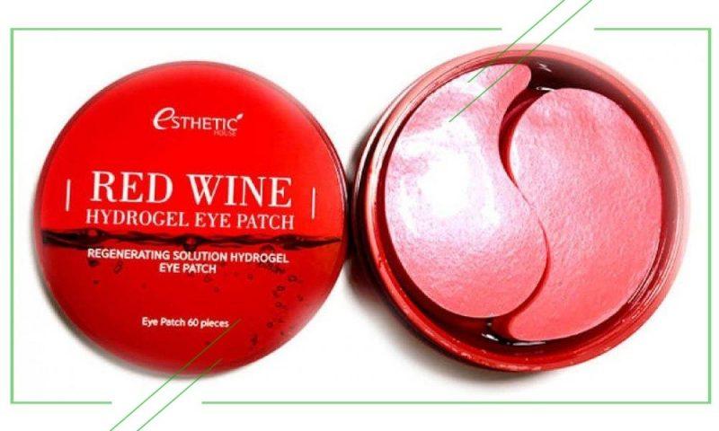 Esthetic House Red Wine Hydrogel Eye Patch_result