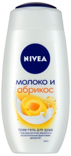 Гель Nivea Молоко и абрикос для душа Nivea Молоко и абрикос фото