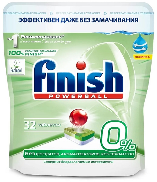 Finish Green 0% фосфатов