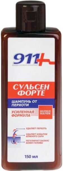 911+ шампунь Сульсен