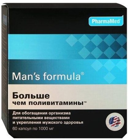 PharmaMed Man's Formula «Больше чем поливитамины»